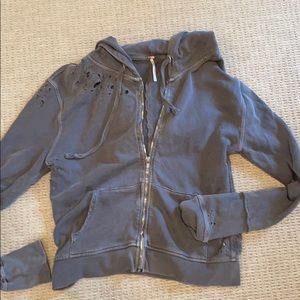 Free People Zip up Hoodie